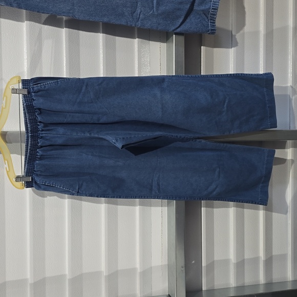 Alfred Dunner Womens‎ Elastic Waist Blue Jeans  Size 10 - Picture 1 of 12